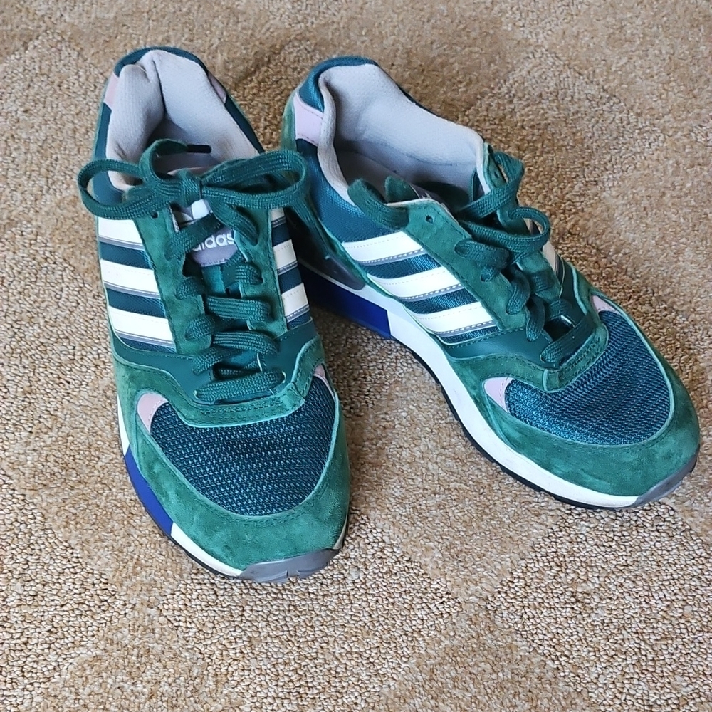 Adidas Green Sneakers  Size M 8
